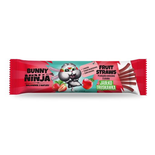 Bunny Ninja Ovocná maškrta pre deti, sada MIX CHUTÍ