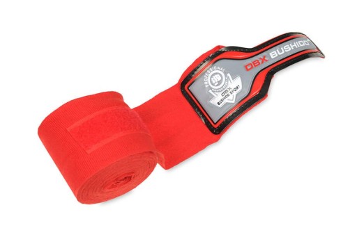 ELASTICKÉ BOXERSKÉ BANDÁŽE, 4M ČERVENÉ OBALY
