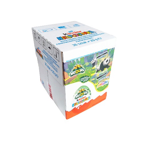 KINDER VAJCIA NATOONS 20G. DÁTUM: 1. 6. 2024