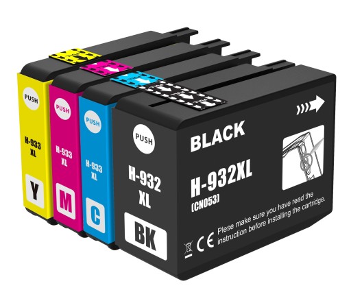 Atrament pre HP Officejet 1x 6100 6600 6700 7110 7510 7610 932XL 933XL