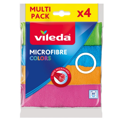 FARBY Vileda Univerzálna utierka z mikrovlákna x4