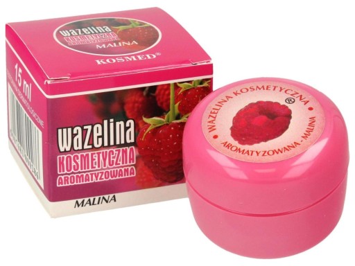 Kosmed Kozmetická vazelína s príchuťou malina 15ml