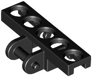 LEGO Caterpillar Link Black 6047885 3873 - 12ks