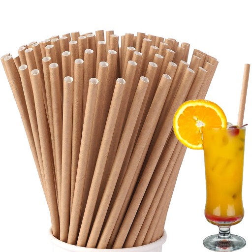 EKOLOGICKÉ SLAMKY, BIO PAPIEROVÉ RÚBY, 100 KS, BIOLOGICKY ROZLOŽITEĽNÉ
