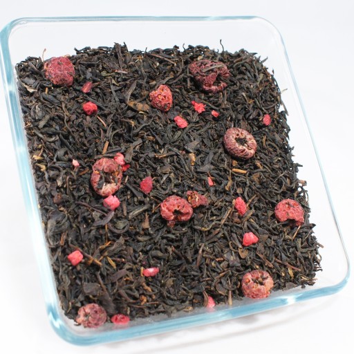 EARL GREY čierny listový čaj S MALINAMI 100g