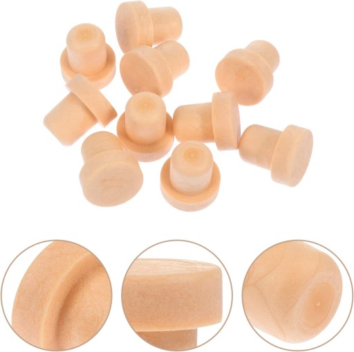 HUBOVÁ KORKA 1 ks. ZÁTKA NA FĽAŠU, priemer 19mm
