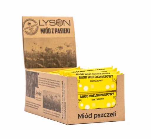 Viackvetový nektárový med 15g Łysoń