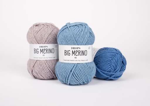 Priadza Drops Big Merino Mix 09 Lavender