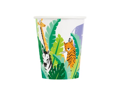 Safari narodeninové poháre 266 ml 8 ks