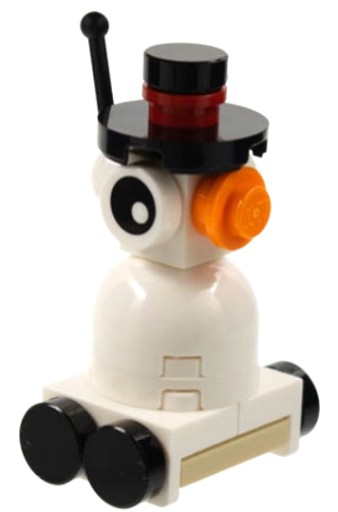 LEGO SNOWMAN ROBOT zo sady 41690 (9g)