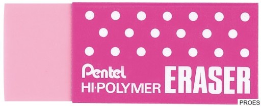 Hi-Polymerová guma na ceruzky Farba ZEH05CM-S PENTEL