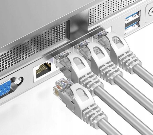 LAN RJ45 INTERNETOVÝ KÁBEL UTP KRÚBENÝ PÁR ETHERNETOVÝ KÁBEL 30M