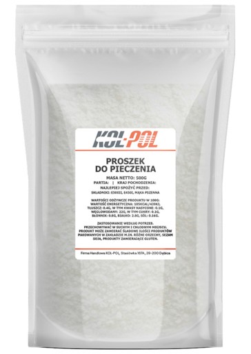 Prášok do pečiva 500g Natural na pečenie | Kol-Pol