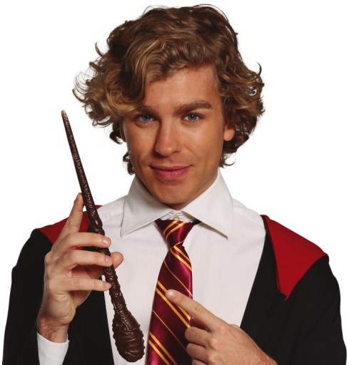 Čarodejník Kúzelník Harry's WAND Hnedá čarodejnícka guľa k narodeninám sv. Ondreja 25 cm