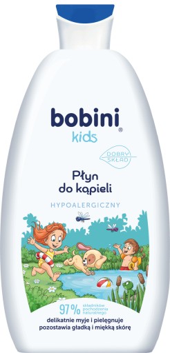 Globálny Bobini detský kúpeľ tekutý 500 ml hypoalergénny