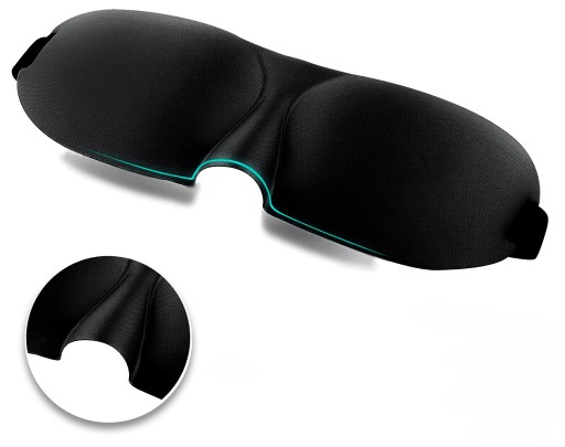 Čelenka 3D Sleeping Eye Mask pre lepší spánok