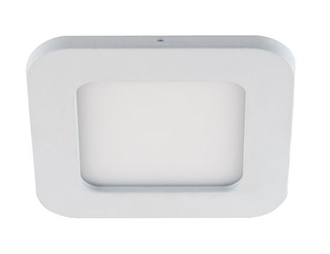 STRUHM Štvorcové očko pod omietku SLIM IRON 3W