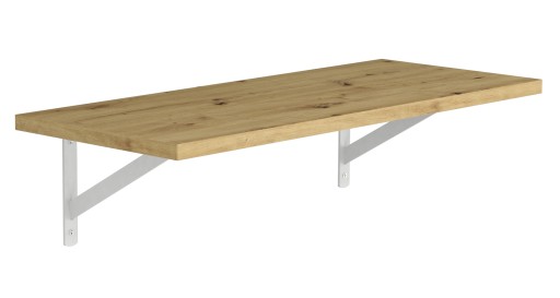 1x podpera police 200x125 <3mm> BIELA podpera držiak police okenný parapet