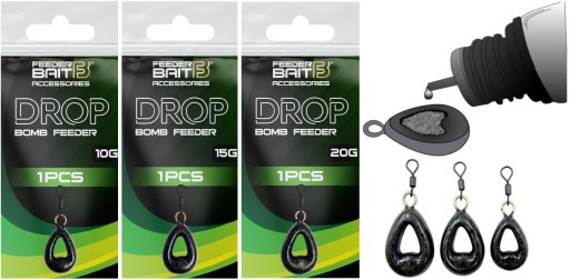 Feeder Bait Drop Bomb sinker 10g