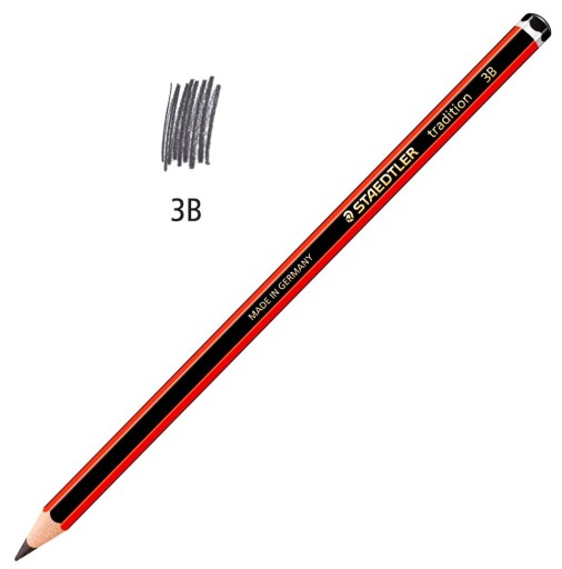 Šesťhranná ceruzka 3B Staedtler Tradition