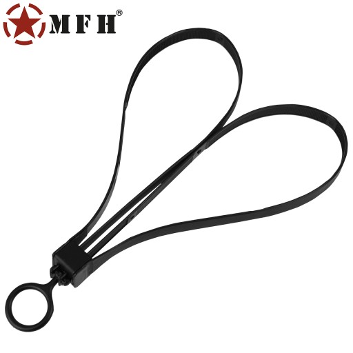 MFH ZIP RUČNE ODLIATKY, JEDNORÁZOVÉ, SAMOUPÍNACIE, ČIERNA