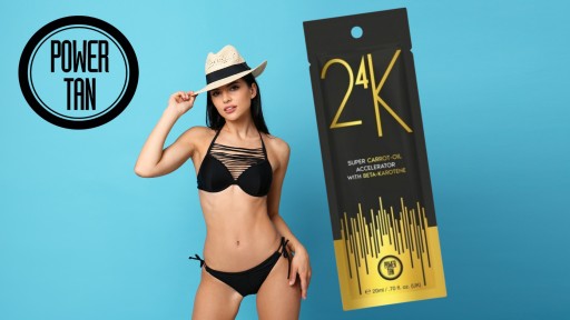 Power Tan 24K urýchľovač opálenia s olejom M