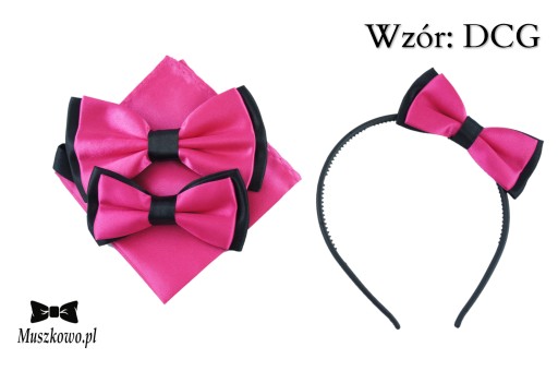Fuchsiová Elegantná čelenka pre ženu a dievča