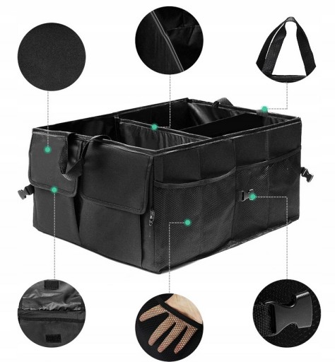 TAŠKA ORGANIZÁTOR NA KUFOR AUTA, KUFOR AUTA, XL
