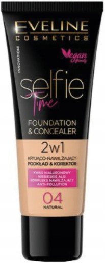 Eveline Selfie Time 04 Natural Foundation and Concealer