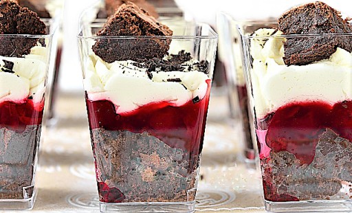 DEZERTNÝ POHÁR Šálky SNACK Square Dessert 120ml 24ks