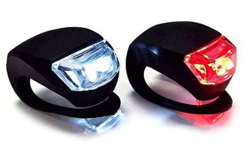 LED lampy 2x LAMP osvetlenie do kočíka za bicykel