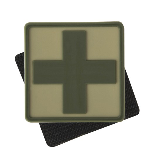 Nášivka Emblém HELIKON Medic PVC Khaki
