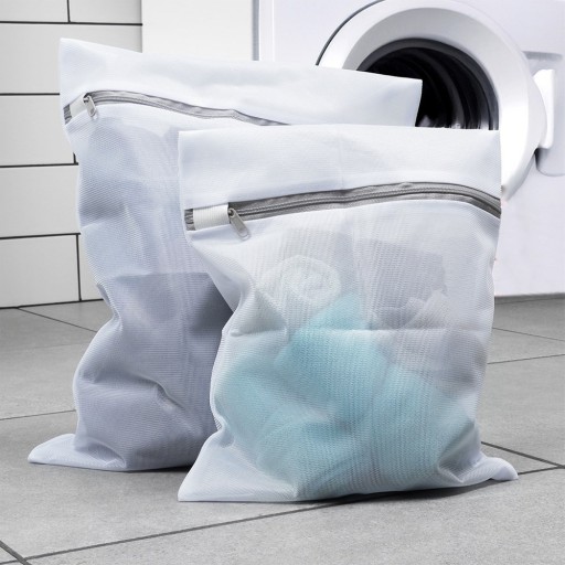 2x Sieťované vrecko LAUNDRY na pranie spodnej bielizne, ponožiek, podprseniek v práčke