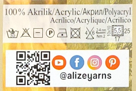 Priadza Burcum Batik - 3368 ALIZE