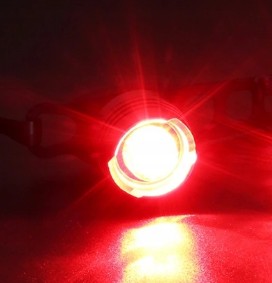 Sada výkonných LED BICYKLOV vzadu a vpredu