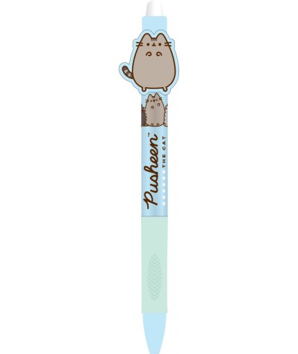 PUSHEEN modré zmazateľné pero