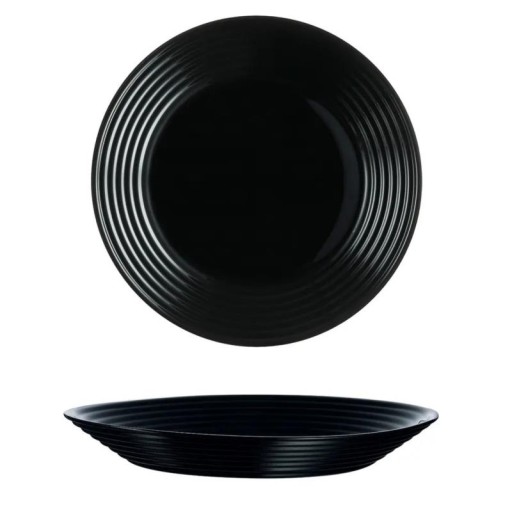 Hlboký tanier 23 cm čierny HARENA LUMINARC