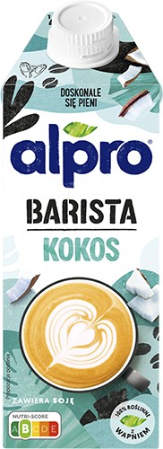 Alpro BARISTA KOKOSOVÝ Rastlinný nápoj pre baristov Bezlaktózový 0,75l