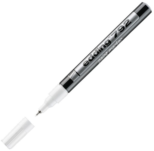 EDDING 792 OLEJOVÝ ZNAČOVAČ BIELY 0,8 MM