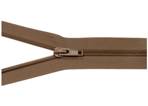 Zips 80 cm špirálový. Tmavo béžová #5