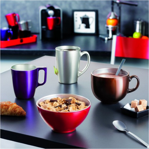 Miska šalátová 13 cm 500 ml FLASHY MOKAMIA LUMINARC