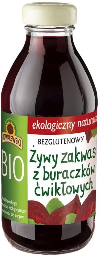 ŽIVÝ ZÁKYS Z REPY, BEZLEPKOVÝ, BIO 320 ml KOWALEWSKI