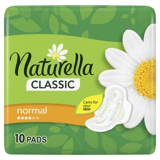 Normálne hygienické vložky Naturella Classic 10 krídel
