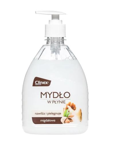 Clinex tekuté mydlo 500 ml mandľové tekuté mydlo