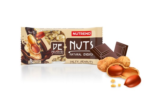 KETO BATON DENUTS 40g VLÁKNINA, VYSOKÝ PROTEIN