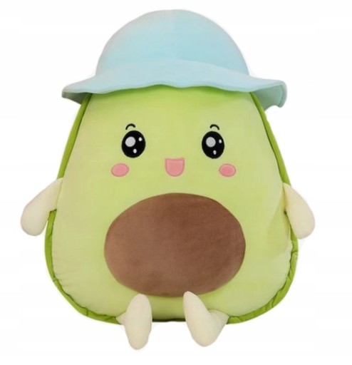 AVOKÁDOVÝ MASKOT, PLYŠOVÁ HRAČKA, VANKÚŠ, HRAČKA, DARČEK