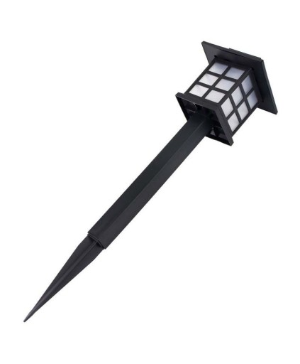 SOLAR RETRO záhradná lampa, nalepovací lampáš