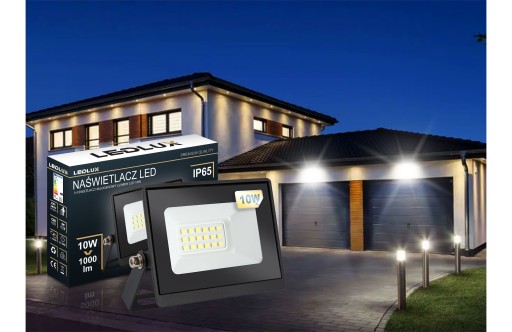 Halogénový LED reflektor 10W 1000lm Prémiový vonkajší reflektor