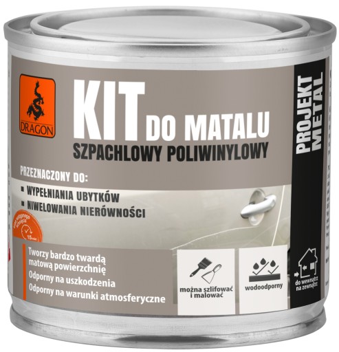 Dragon Putty Kit na kov 250g