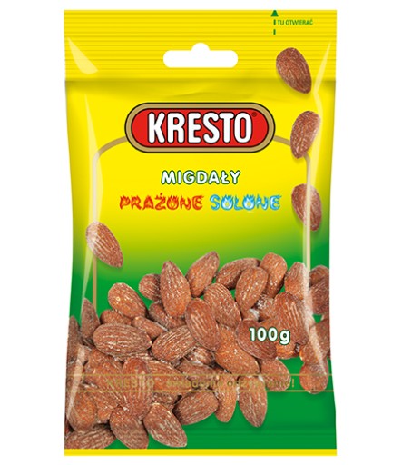 Kresto Pražené mandle solené 100 g
